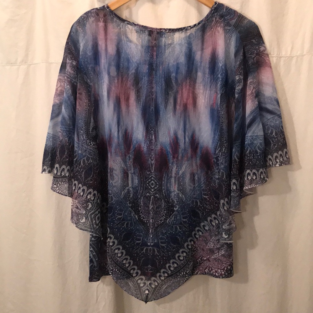 NWT World Unity Beautiful Sheer Top - Picture 8 of 8